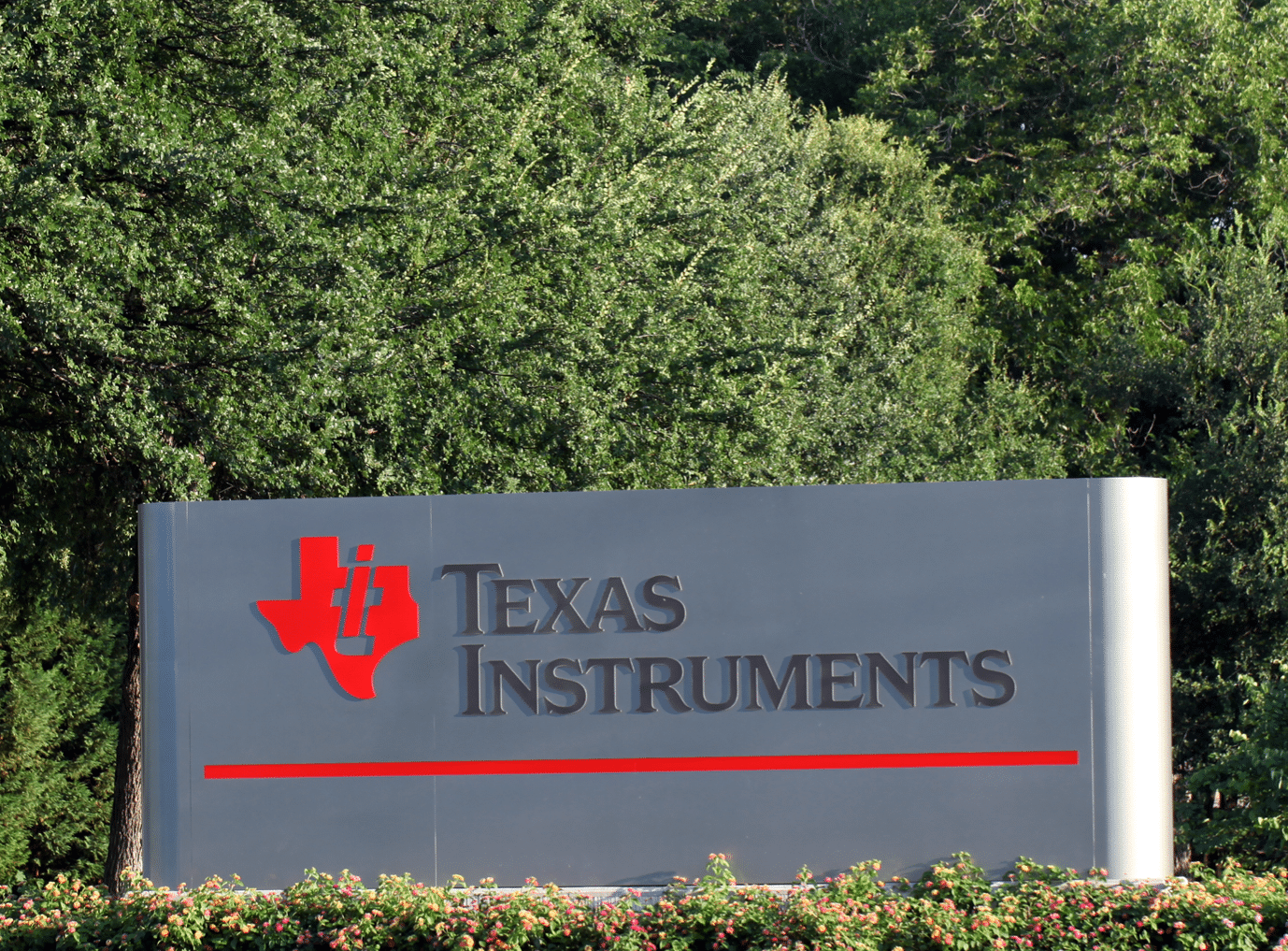 TI signboard Dallas